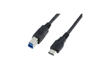 USB 3.1 Type C Male to Type B USB 3.0 Male Data Cable 