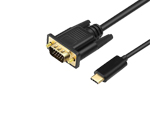 USB Type C USB-C to VGA 1080P Cable Adapter USB-C 3.1 Male to VGA Male Video Cable Wire Cord